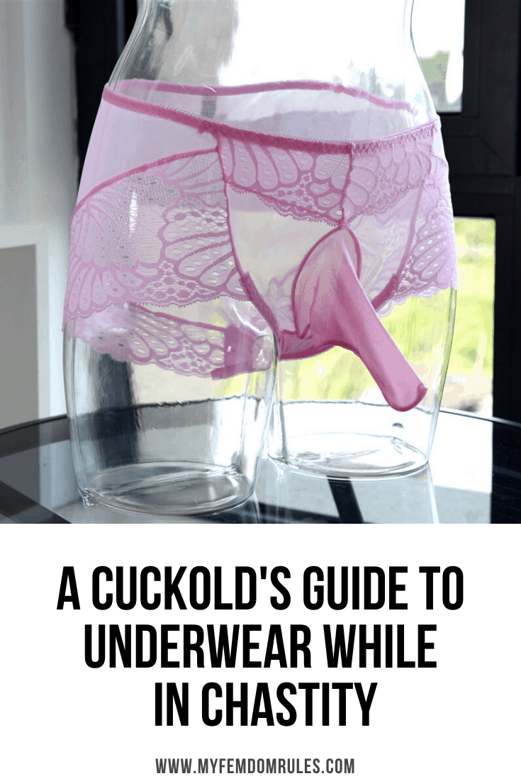 A Cuckolds Guide To Underwear While In Chastity - picture