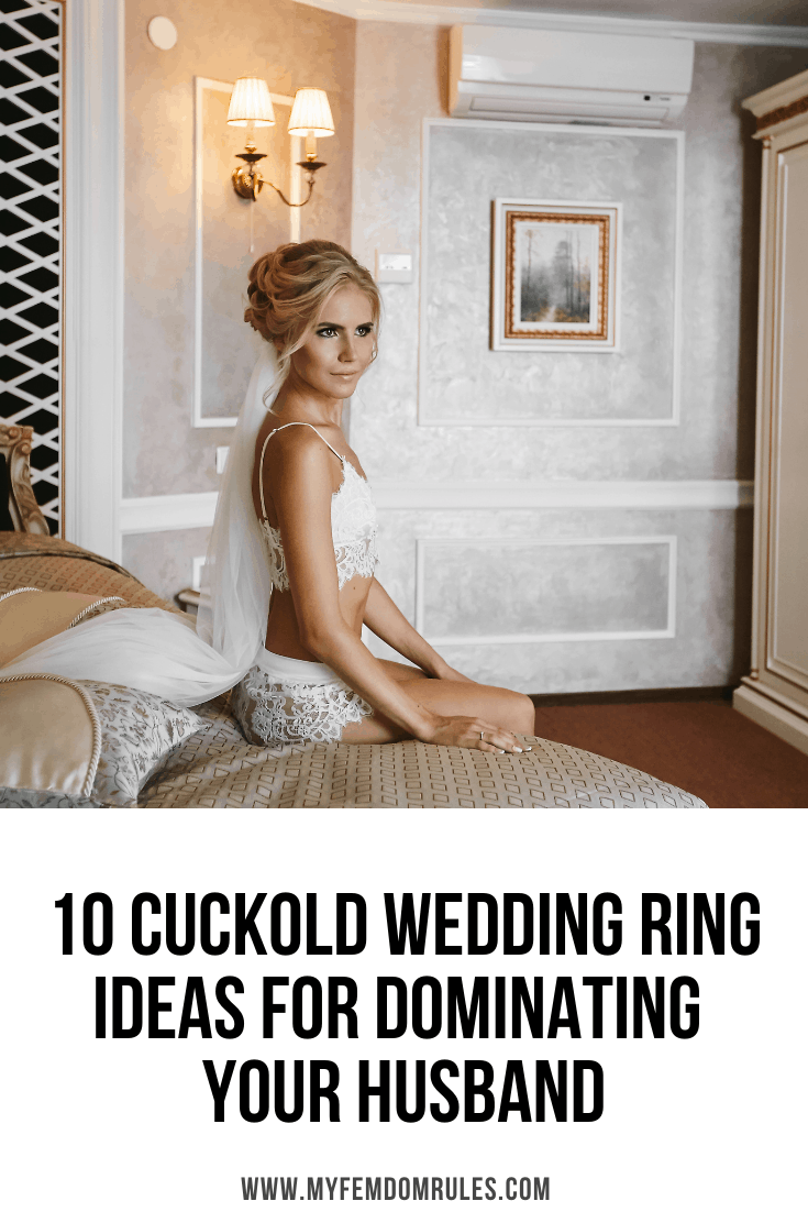 10 Cuckold Wedding Ring Ideas For Dominating Your Husband pic
