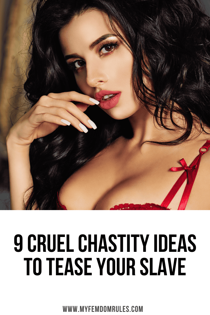 9 Cruel Chastity Ideas To Tease Your Slave image pic